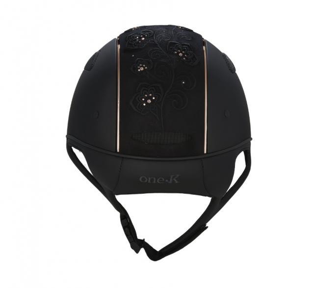 Шлем One K Defender Pro Matt Embroidery Rose gold (черный)