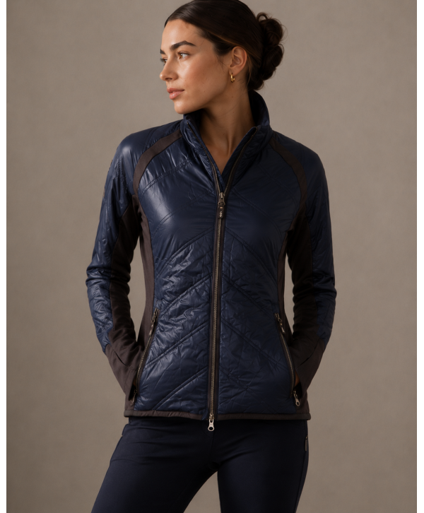Кофта-гибрид 2ND LAYER HYBRID JACKET (синий)