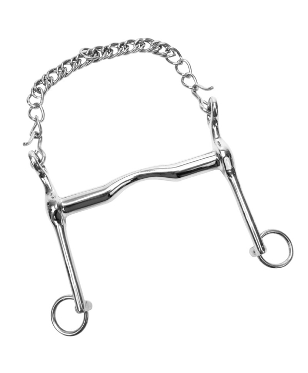 Weymouth bit stainless steel 16mm low port