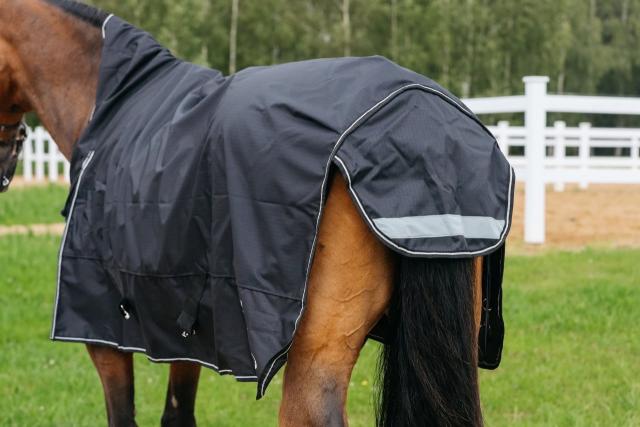 Попона дождевая AM Outdoor Rain Style with fleece (черный)