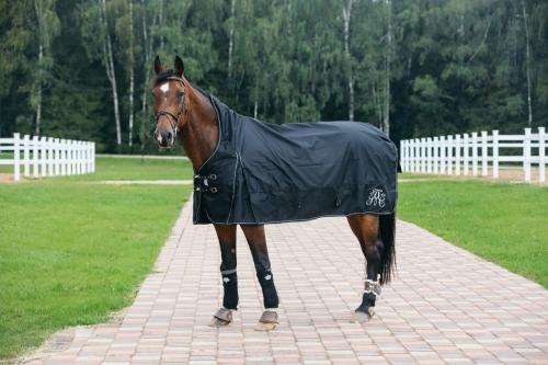 Попона дождевая AM Outdoor Rain Style with fleece (черный)