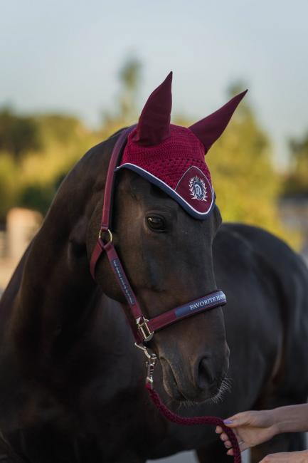 Недоуздок FAVORITE HORSE Comfort (бордовый)