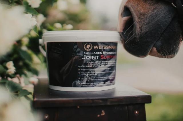 WIESSMANN JOINT SUPPORT — гидролизованный коллаген для суставов, связок и восстановления лошадей.