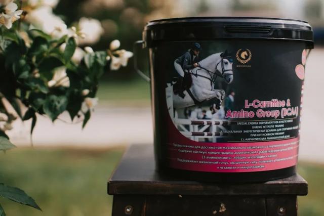 L-carnetin& Amino - энергия, BCAA и восстановление для спортивных лошадей